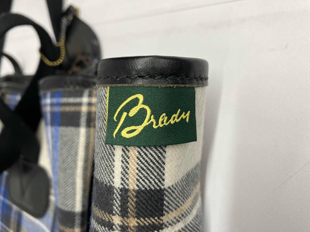 Brady ブレディ イギリス製 チャーム付きトートバッグ チェック柄 