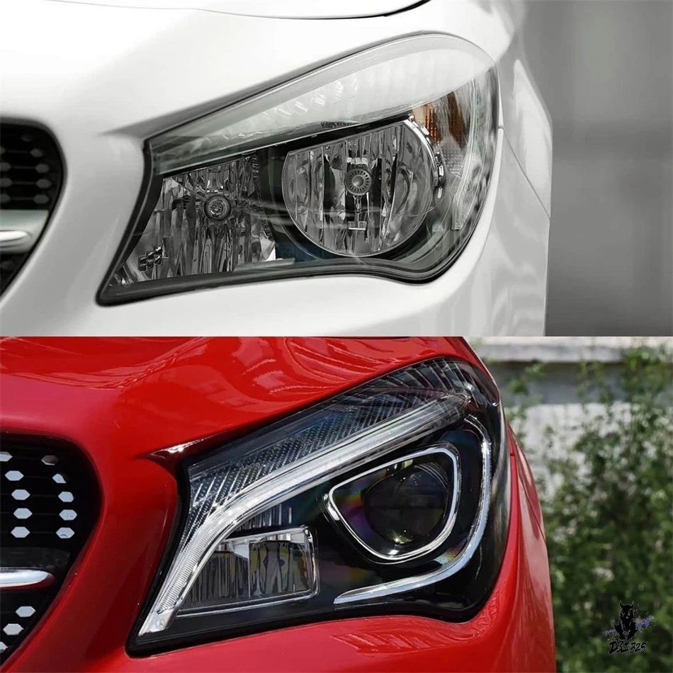 メルセデスベンツ CLA W117 2016-2019 ヘッドライトカバー キャップ