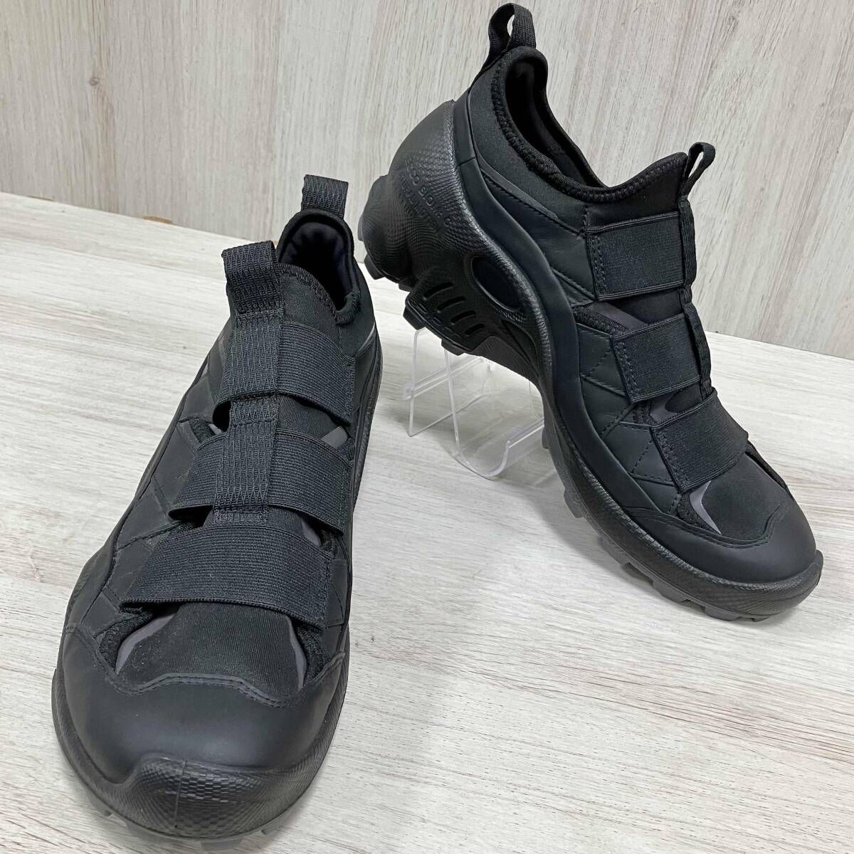ECCO/スニーカー/ブラック／黒 /41/×WM／25.5~26cm/C-trail SLIP-ON ホワイトマウンテニアリング エコー　コラボ　スリッポン