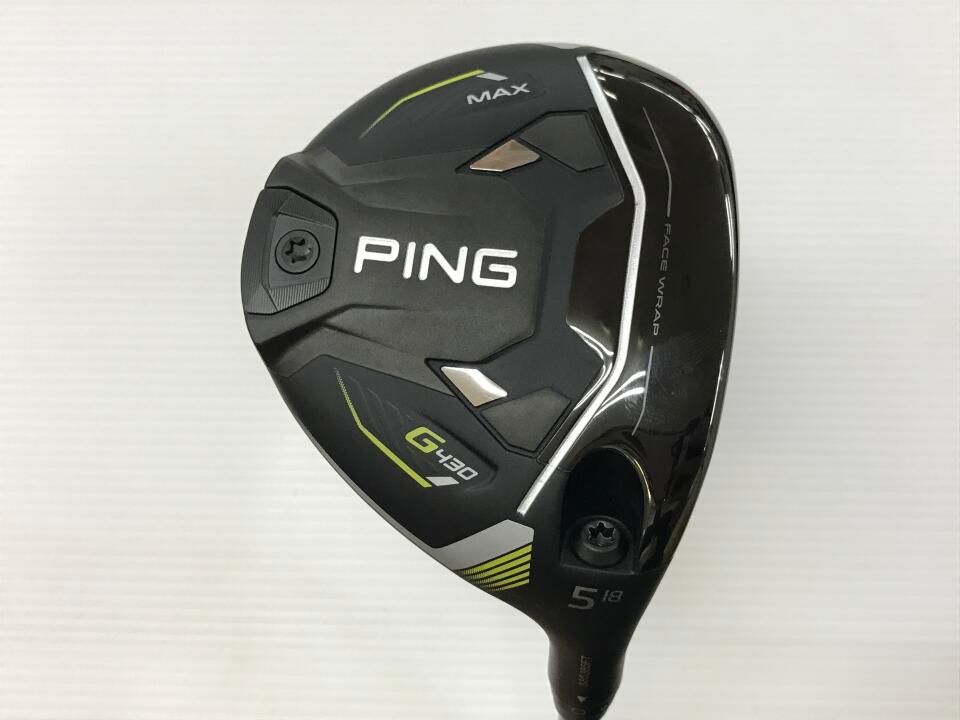ピン G430 MAX 18度 ALTA J CB BLACK Rフレックス フェアウェイウッド 中古【最短即日発送】