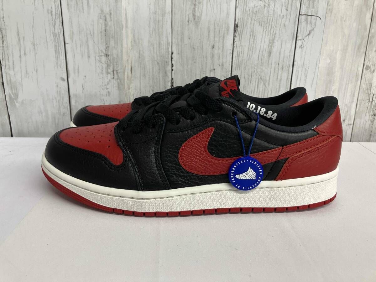 【鑑定済み】【タグ付き】NIKE ナイキ Air Jordan 1 Retro Low OG Banned IW6276-001 ブラック レッド 15,519円