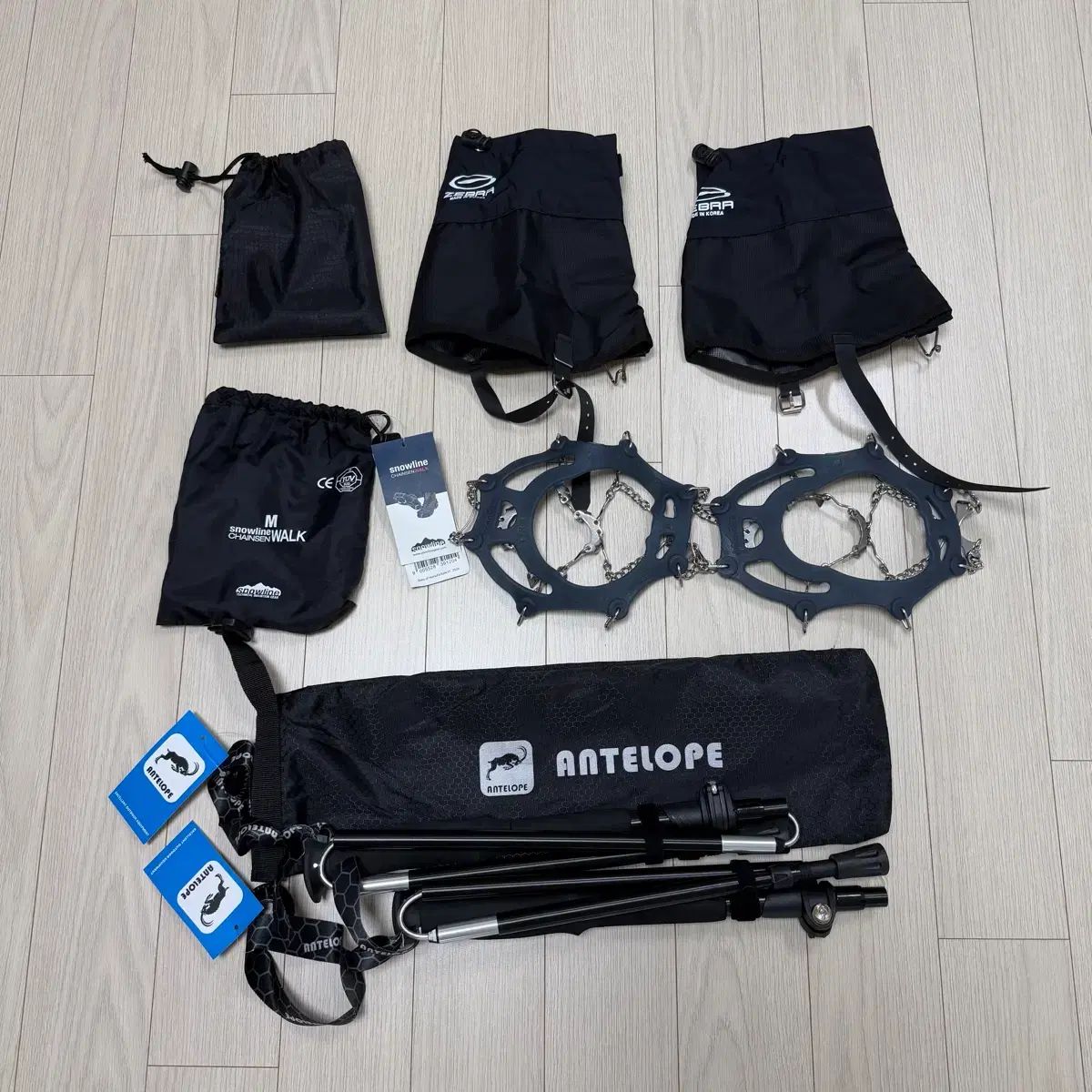 新品 Antelope アンテロープ 5段 デュラルミン フォールディングステッキ