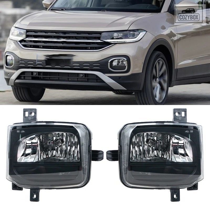 VW フォルクス ワーゲン T-Cross Tacqua 2020-2023 フロント バンパーランプ フォグラ