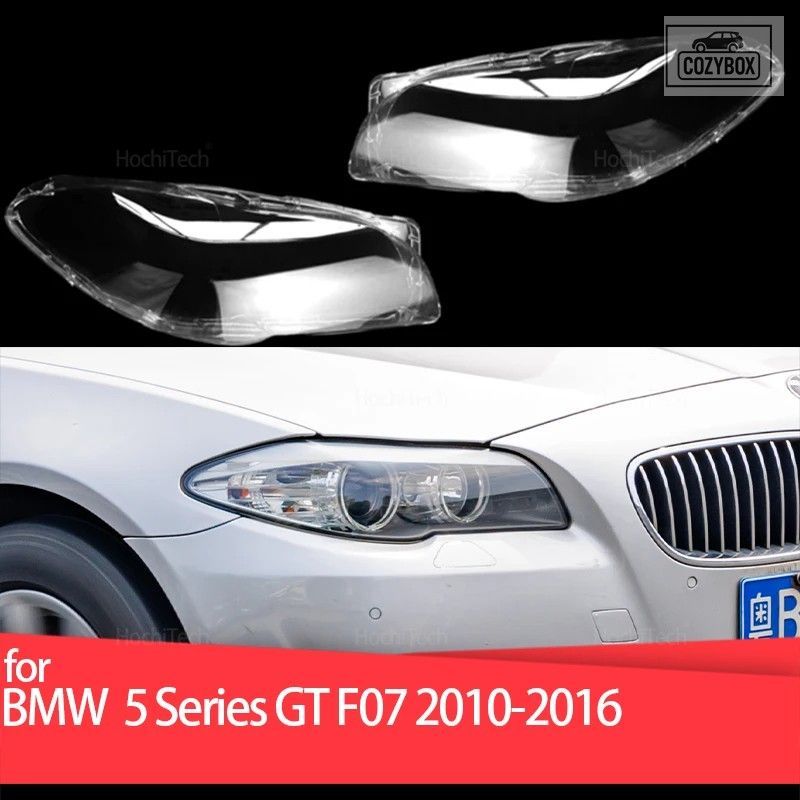 2 個/2 ペア ヘッドライト カバー BMW 5 シリーズ F10 F18 528i 530i 535i 2010-2017