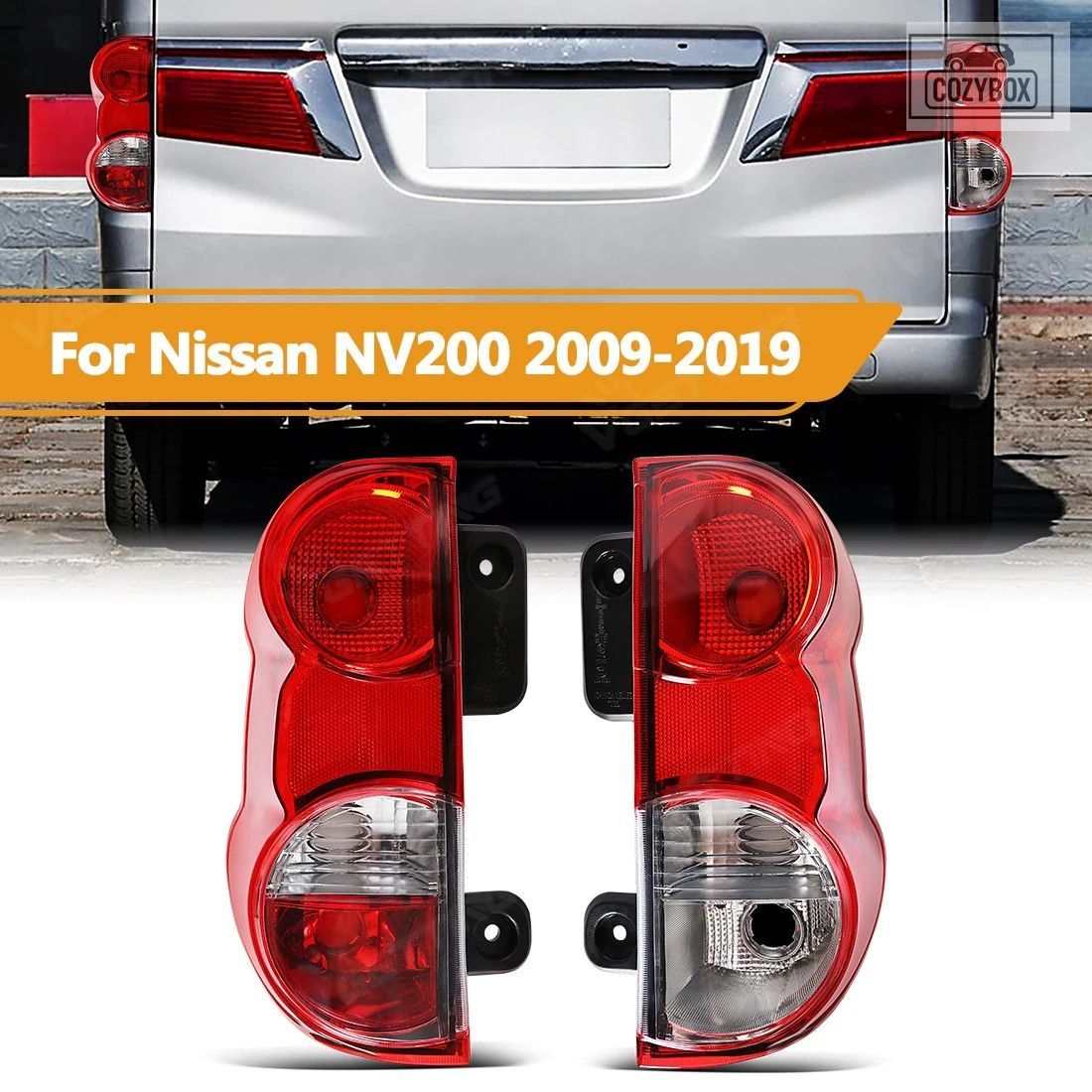 左/右 テールライトアセンブリ 日産 NV200 2009 2010 2011-2019 リア ブレーキライト
