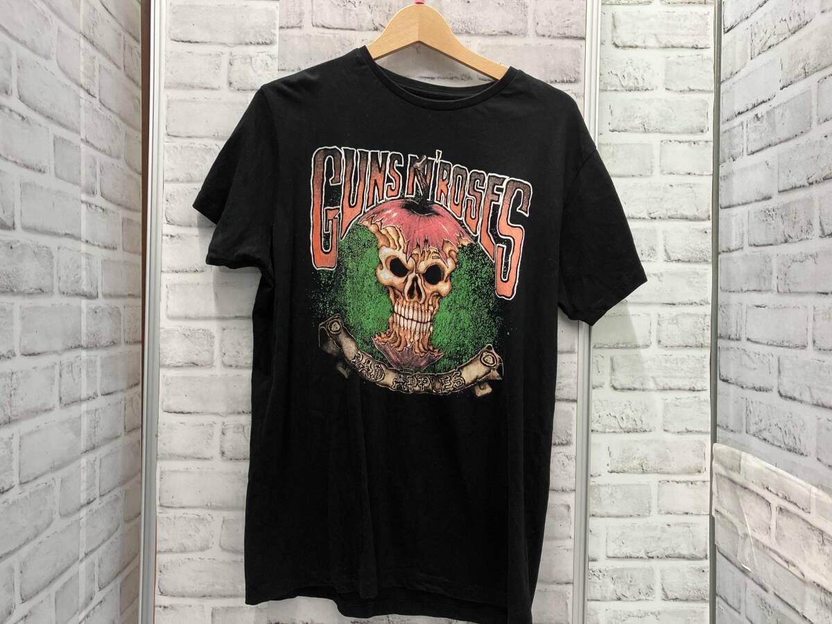 GUNS N’ ROSES / ガンズ・アンド・ローゼズ / 半袖Tシャツ / ss17 / 復刻デザイン / Print T-Shirt / size:M / Black