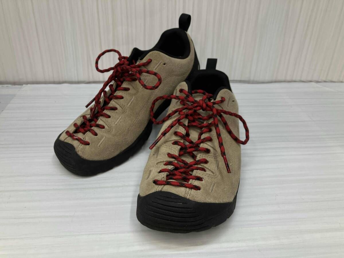 スニーカー 27cm ベージュ ブラック メンズ スニーカー ベージュ KEEN
