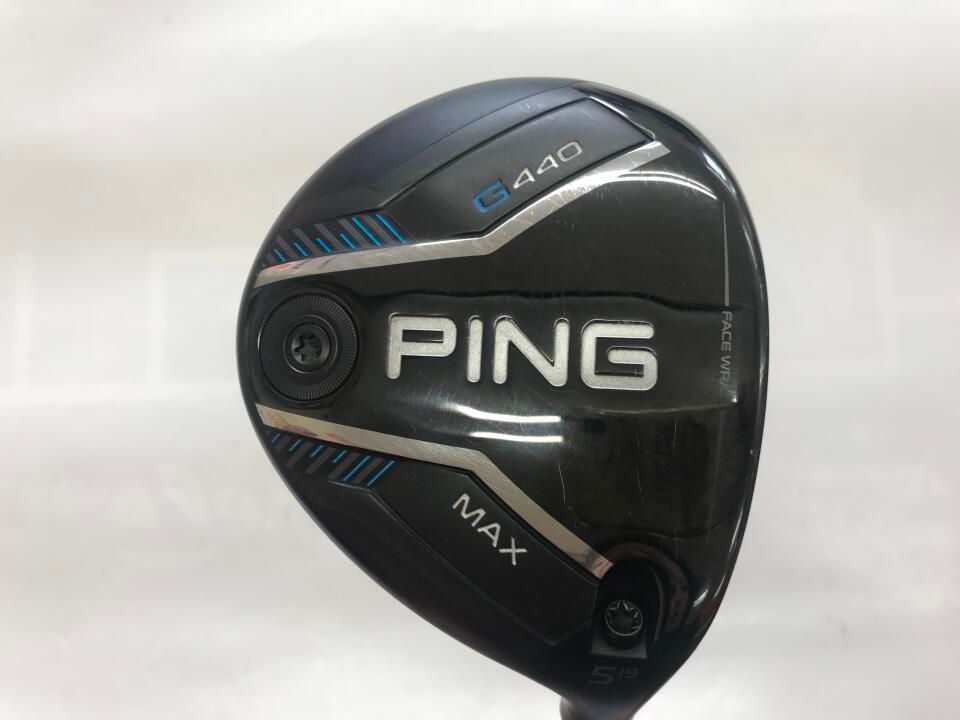 ピン　G440 MAX　19度　TOUR 2.0 CHROME 75　Sフレックス　フェアウェイウッド　中古　ゴルフドゥ！柏店【最短即日発送】
