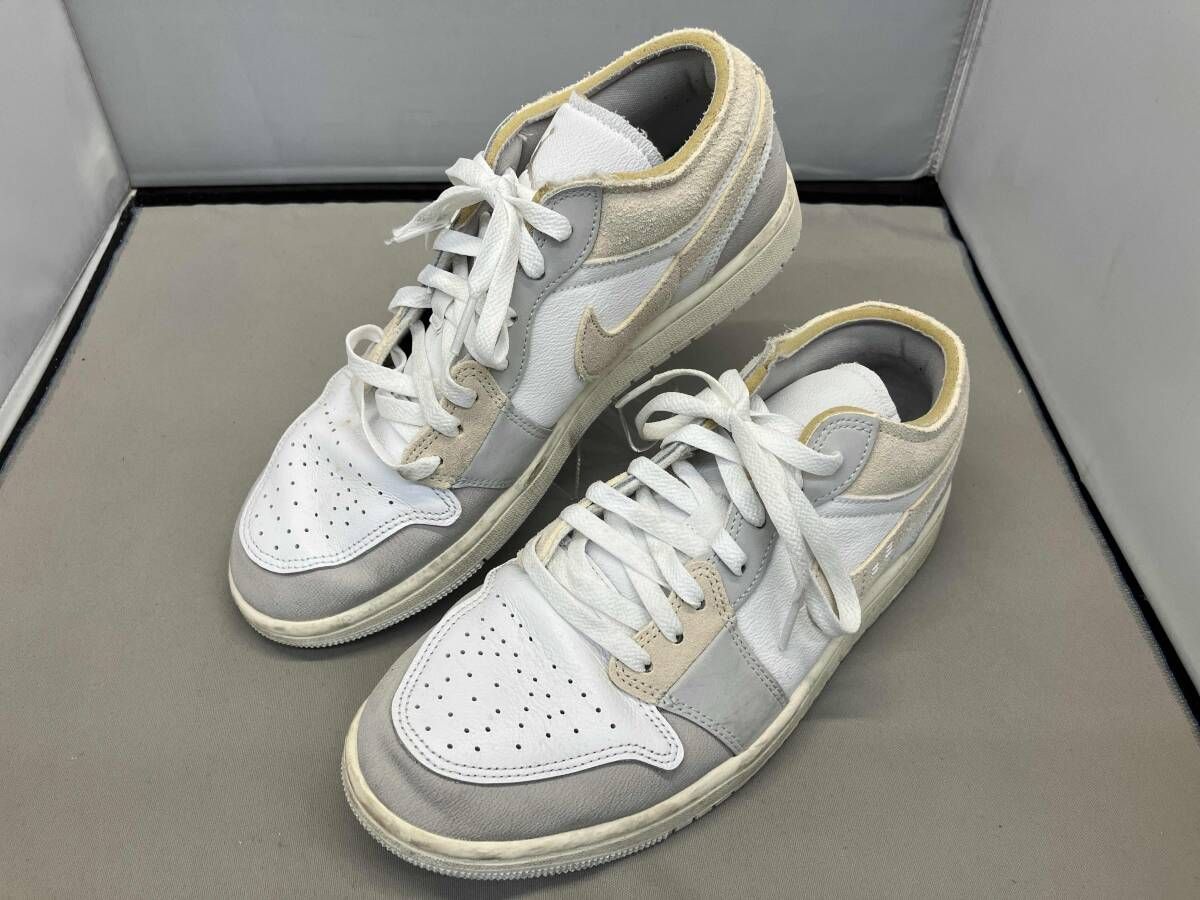 NIKE ナイキ エア ジョーダン 1 LOW SE クラフト スニーカー DN1635-002 26.5cm ホワイト グレー