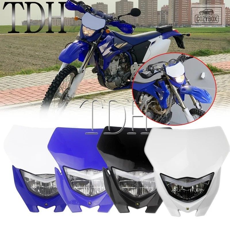 デュアルスポーツモトクロス ヘッドライトフロントランニングライト ヤマハWR250WR450