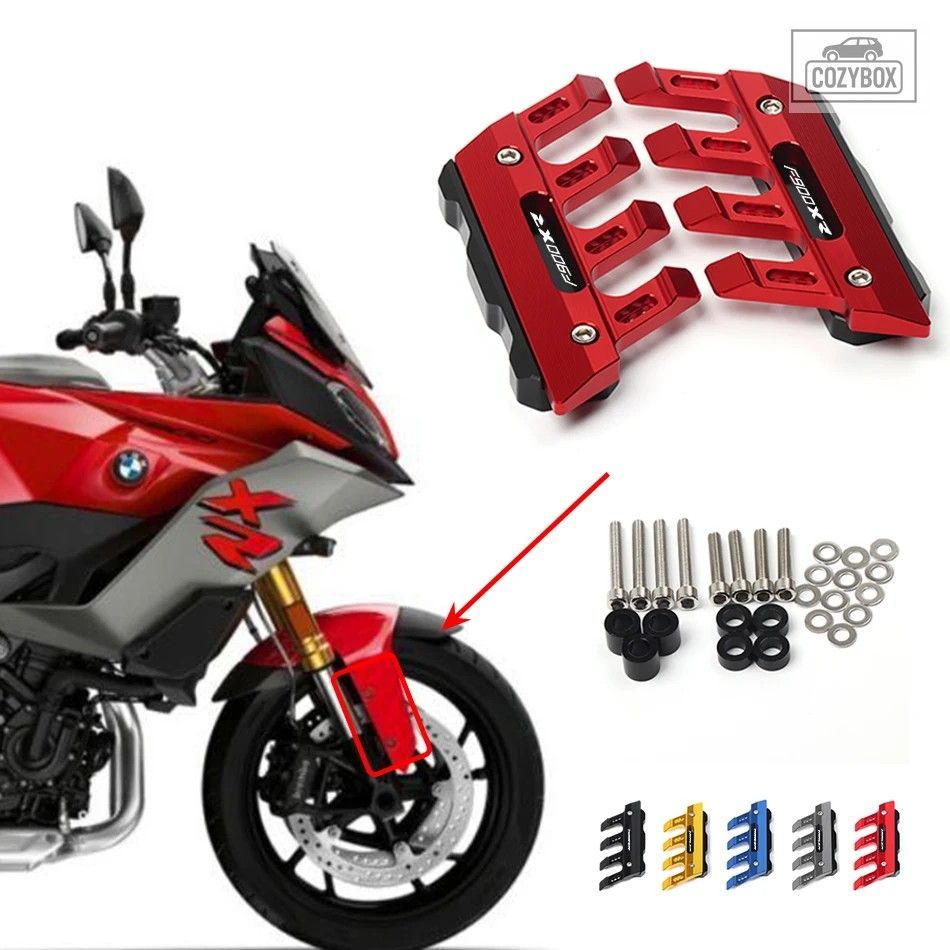 BMW F900XR 用オートバイフロント フェンダーサイドプロテクション ガードマッド