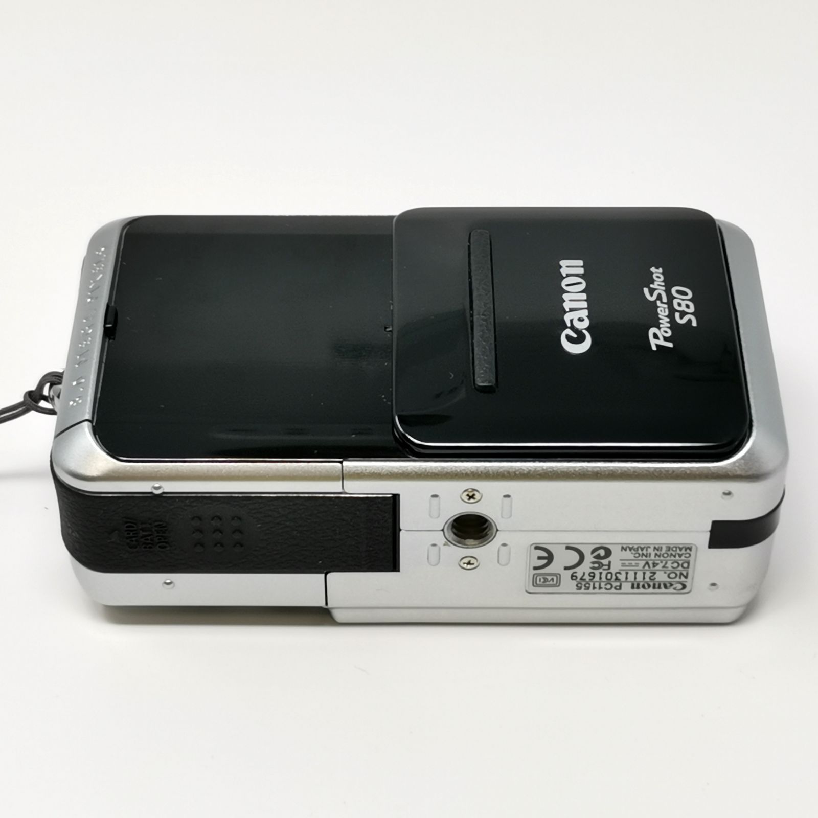 【動作確認済み】Canon PowerShot S80 PC1155 カメラ 【動作確認済み】Canon PowerShot S80 PC1155