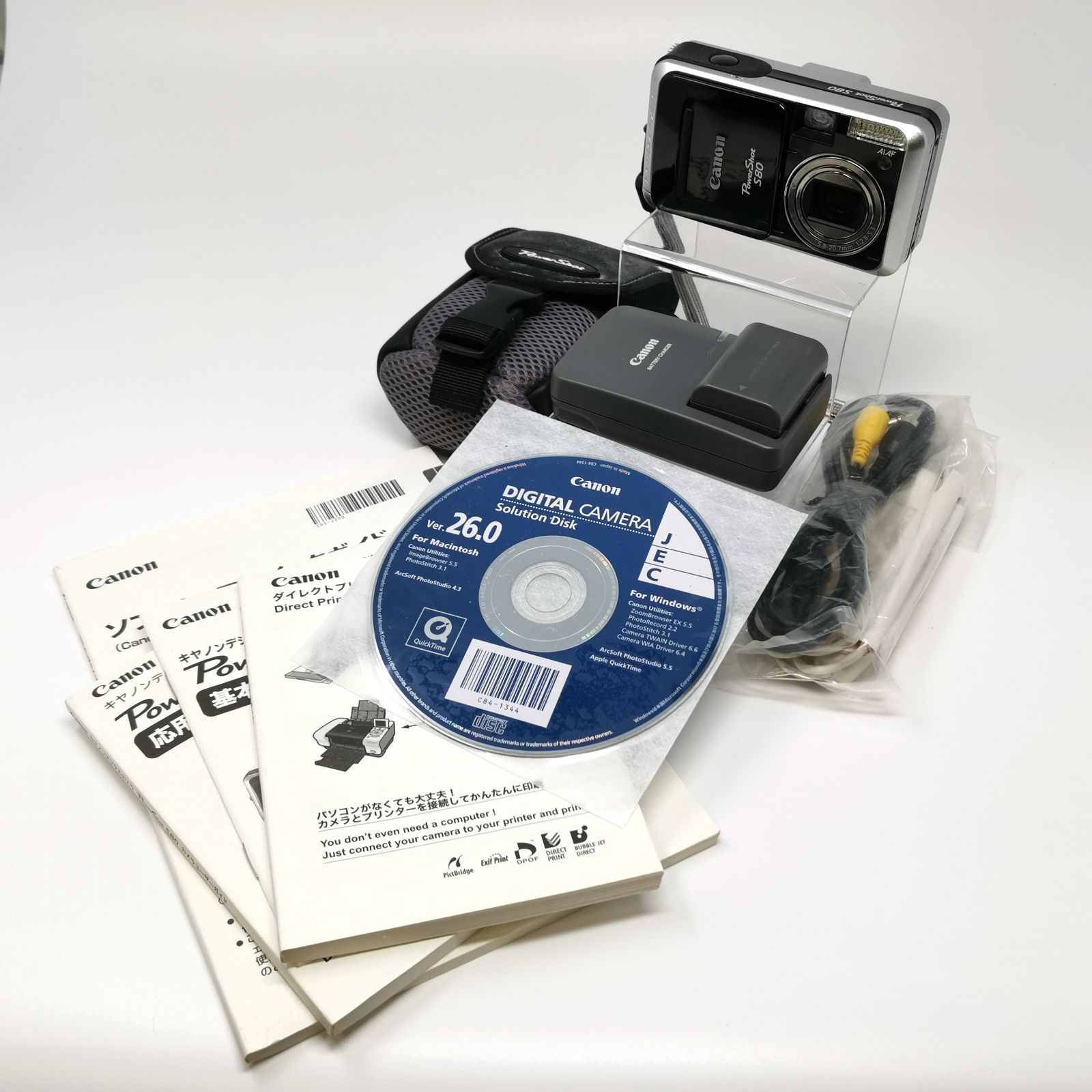 Canon PowerShot S80 PC1155 カメラ コンデジ ジャンク 中古品 管理 