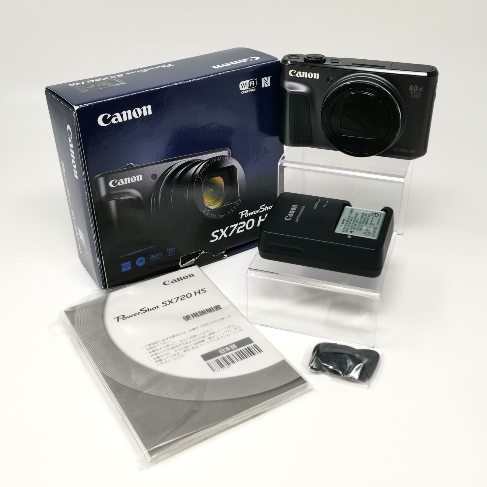 Canon PowerShot SX720HS PC2272 Camera Controller Operation Confirmed No SD Card Used Item Control Number KKVNMKO1747