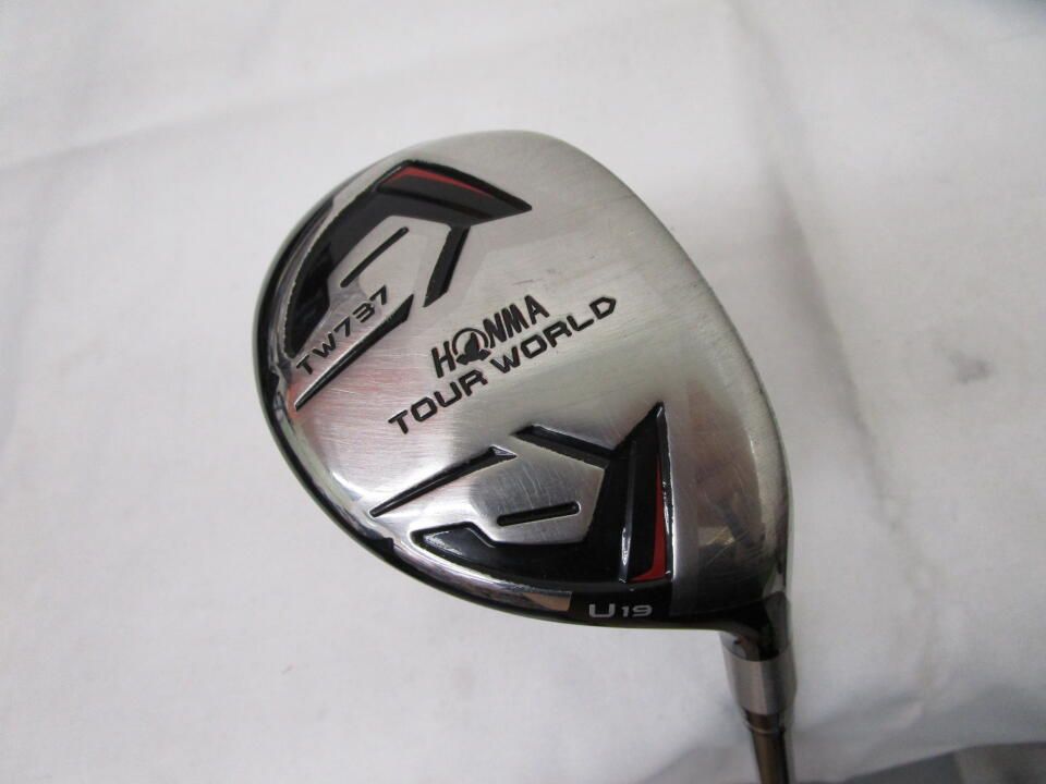 ホンマゴルフ　TOUR WORLD TW737 UT　19度　VIZARD IB 85U　ユーティリティ　中古　ゴルフドゥ！札幌手稲店【最短即日発送】
