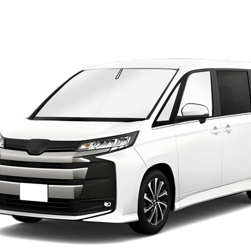 CARTIST トヨタ ヴォクシー ノア 90系 サンシェード フロント+サイド 3点セット VOXY NOAH R90W型 サンライン 日よけ 遮光 暑さ対策 サンセット サンフィア マグネット式 光漏れない 【三角窓にも隠れ】 プライバシ 4575496b