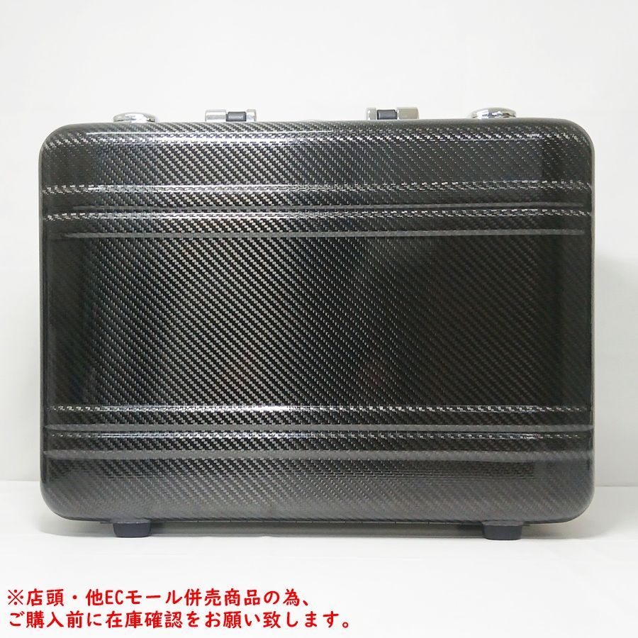 ※併売商品※◆中古極美品◆ZERO HALLIBURTON ゼロハリバートン アタッシュケース カーボン ブラック ビジネスバッグ メンズ　M1880