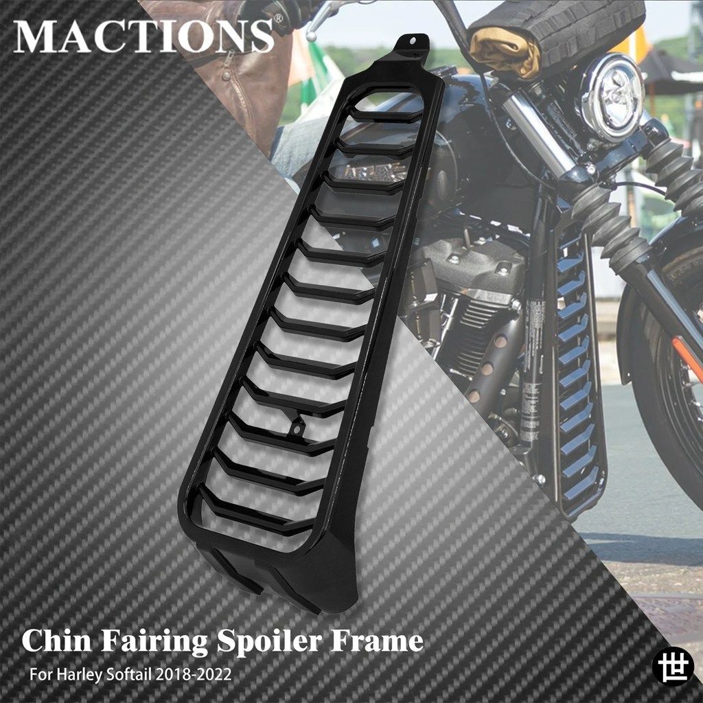 ハーレーダビッドソン ソフテイル ブレイクアウト ファットボブ FXBR FXBRS 2018-2020 2021 2022 用 オートバイ フロント チン フェアリン