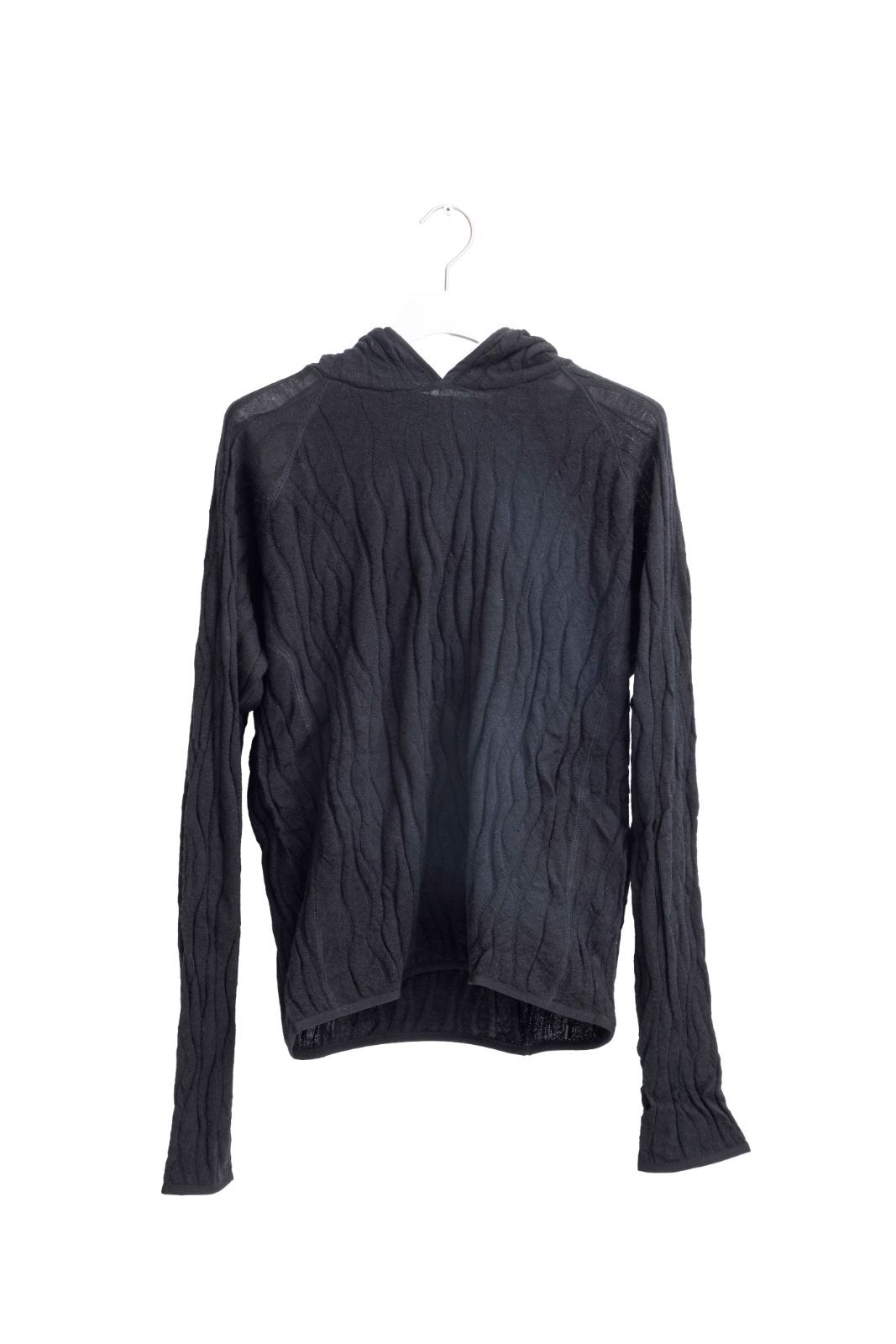 HELIOT EMIL Sortsol Knit Hoodie 2025SS