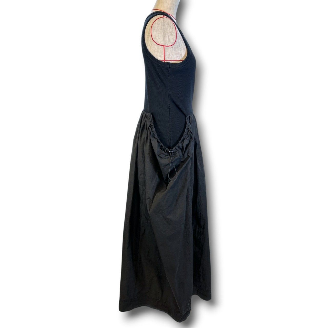 TODAYFULトゥデイフル Docking Gather Onepiece ドッキングギャザー