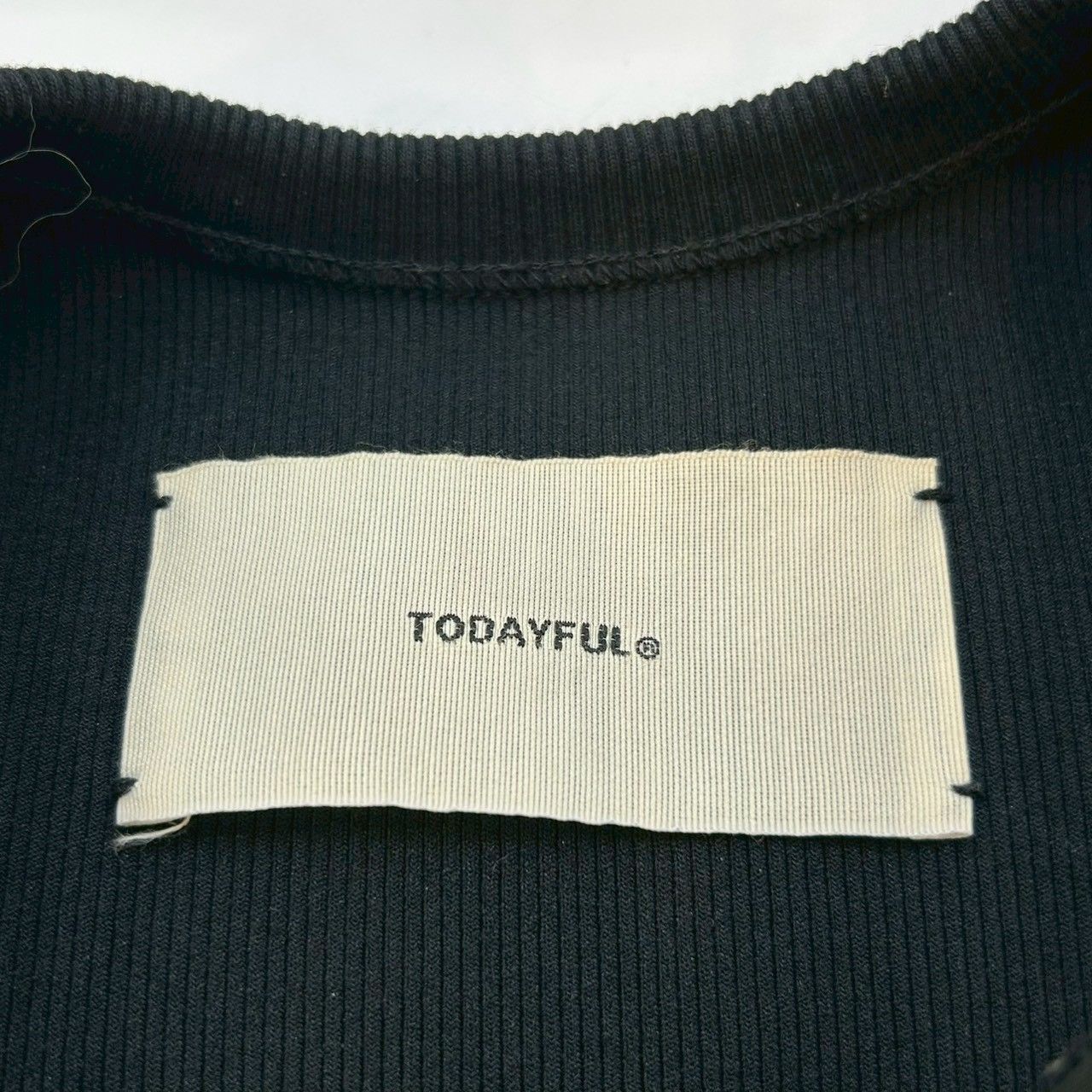 TODAYFULトゥデイフル Docking Gather Onepiece ドッキングギャザー