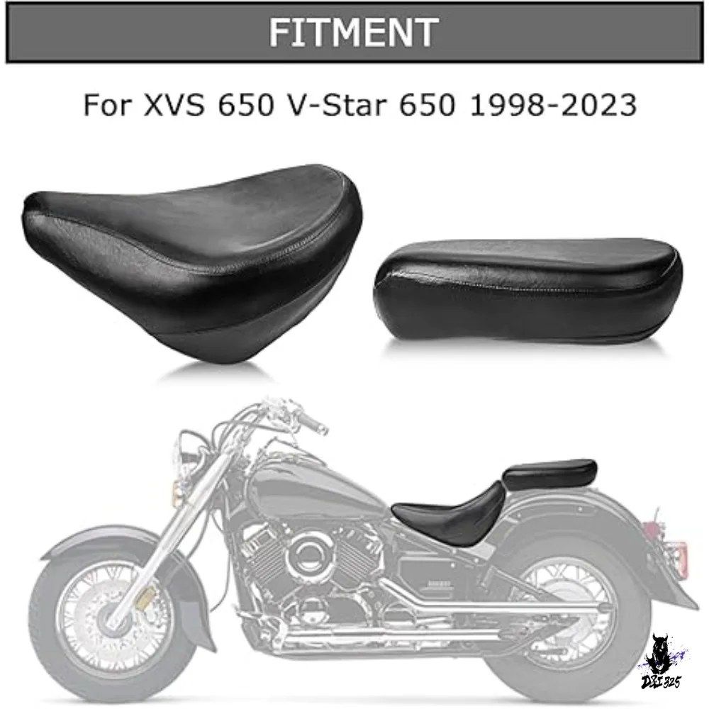 Yamaha XVS 650 V-Star 650 1998-2023 バイク シート クッション