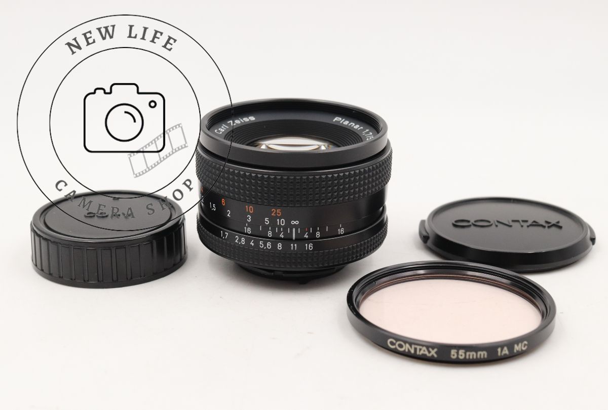 良上品☆コンタックス CONTAX Planar T* 50mm F1.7 AEJ プラナー