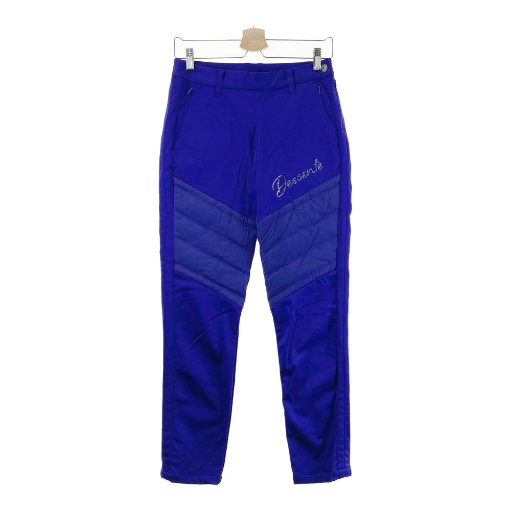 サイズ：M DESCENTE GOLF デサントゴルフ DGWUJD00 切替 ダウンパンツ パープル系 [240101651031] ゴルフウェア レディース ストスト