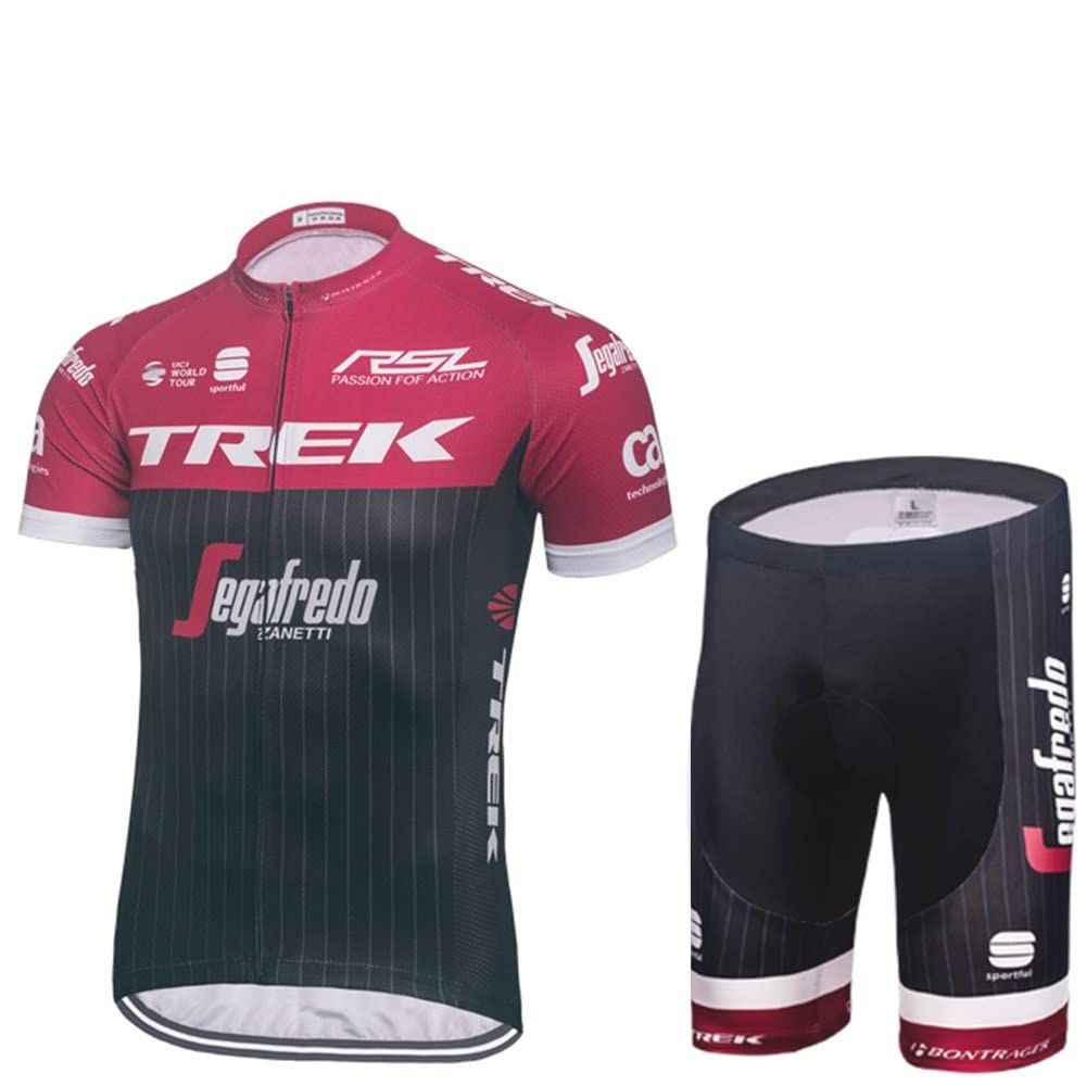 CycleJersey 半袖 サイクルジャージ 上下セット 自転車ウエア 半袖 スポーツ ウェア メンズ レディーズ サイクリング チーム 速乾吸汗 夏 SC-058 (Size : Small)pms