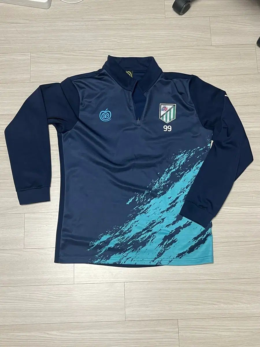 宝島南海 u15 サッカー部 ハーフジップ