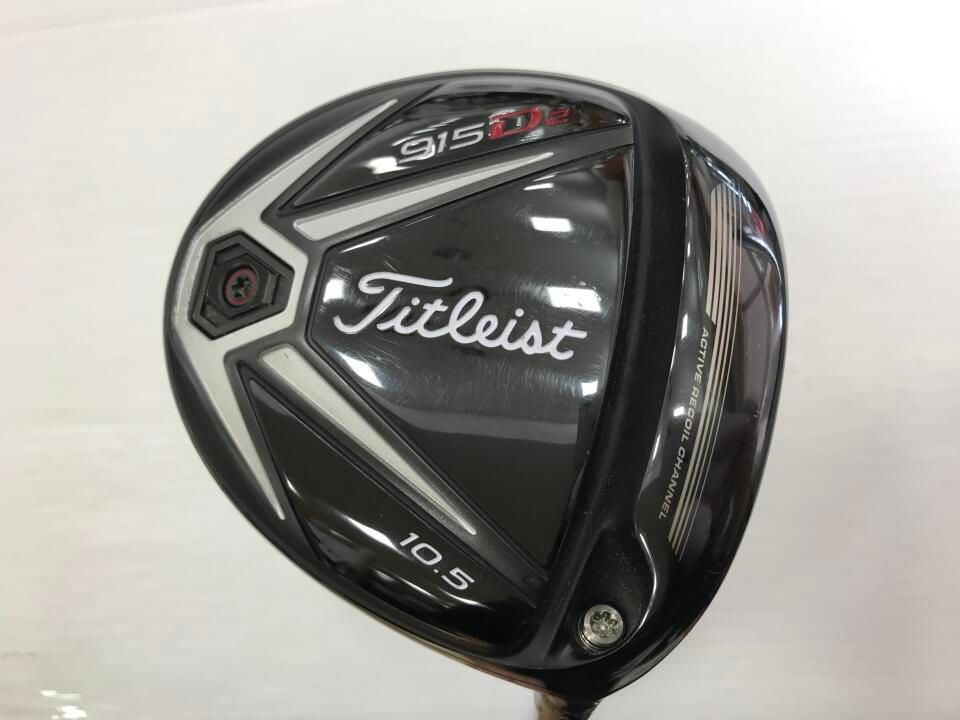 タイトリスト 915D2 10.5度 ATTAS G7 6 Sフレックス ドライバー 中古