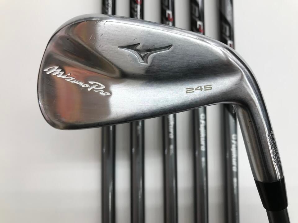 ミズノ　Mizuno Pro 245　MCI BLACK 80　Sフレックス　アイアンセット　中古　ゴルフドゥ！NEXT川越店【最短即日発送】