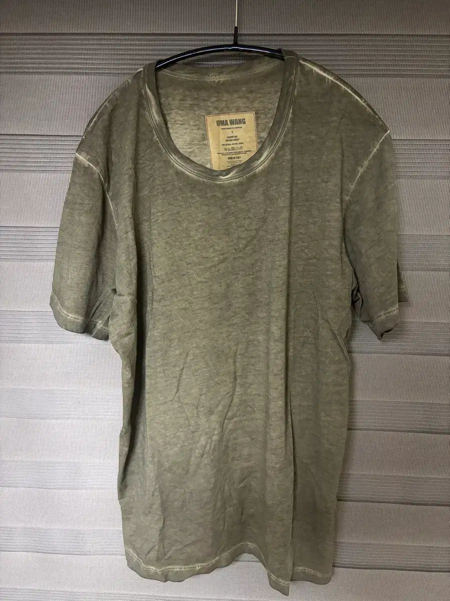 L ウマ王ジョセフ Tシャツ アミ グリーン