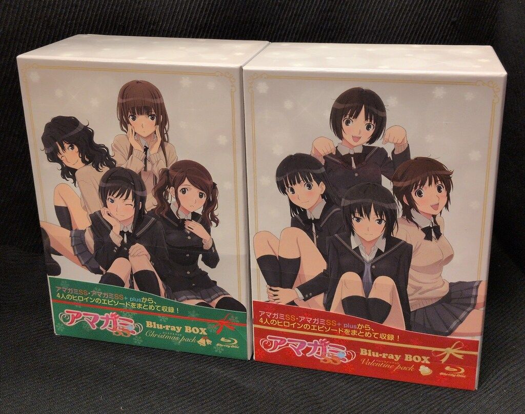 アニメBlu-ray アマガミSS Blu-ray BOX クリスマスパック+バレンタインパック 全2BOXセット