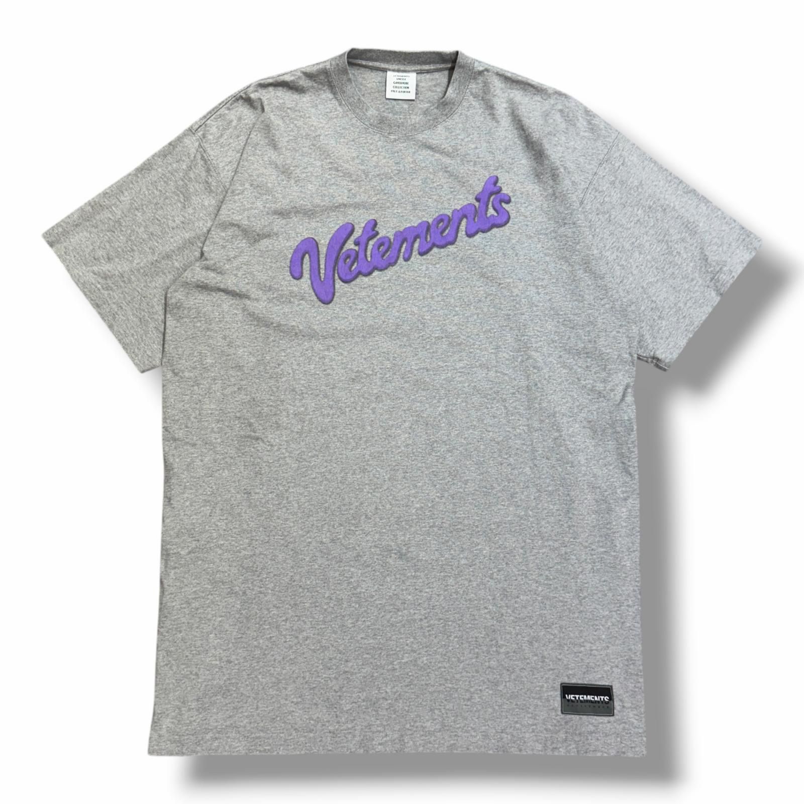VETEMENTS 21SS Sweet Logo T-Shirt スイートロゴTシャツ ヴェトモン UE51TR760G グレー S （10327M）