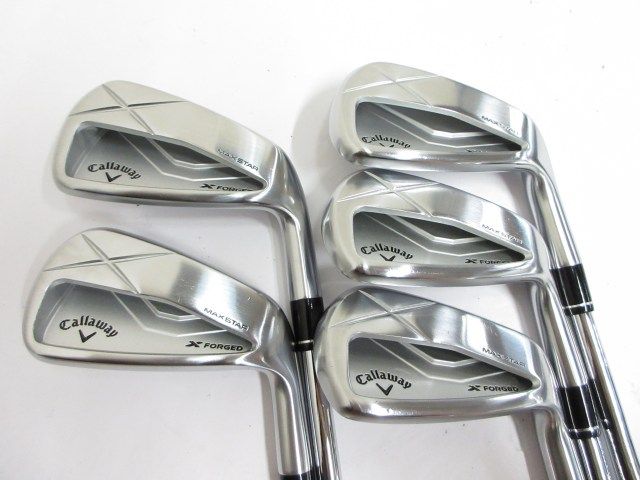 中古】アイアンセット キャロウェイ X-FORGED MAX STAR NSPRO750GHneo