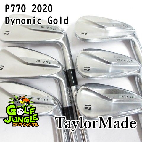 中古】アイアンセット テーラーメイド P770 2020 Dynamic Gold S200