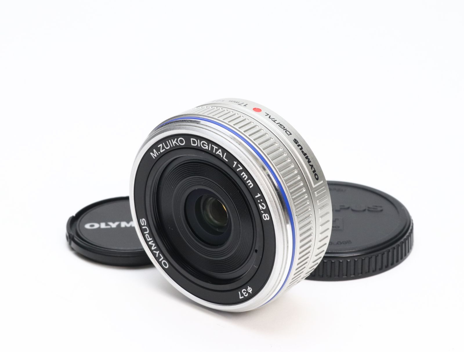 AA- (極上品) OLYMPUS オリンパス M.ZUIKO DIGITAL 17mm F2.8 シルバー 初期不良返品対応 66-210