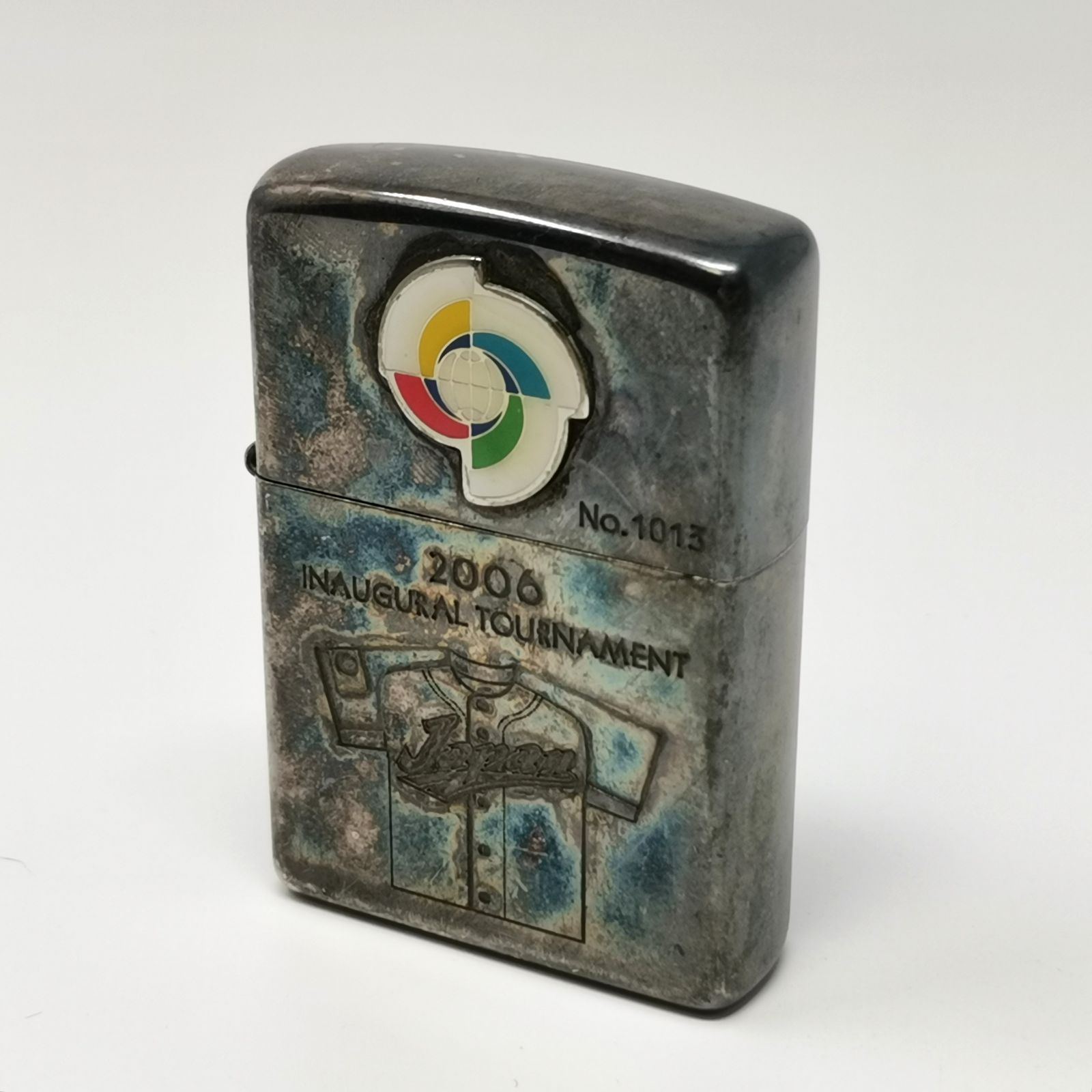 2006WBC 野球記念大会 Zippo オイルライター 火花確認済み 中古品 管理番号KKVUKO1627