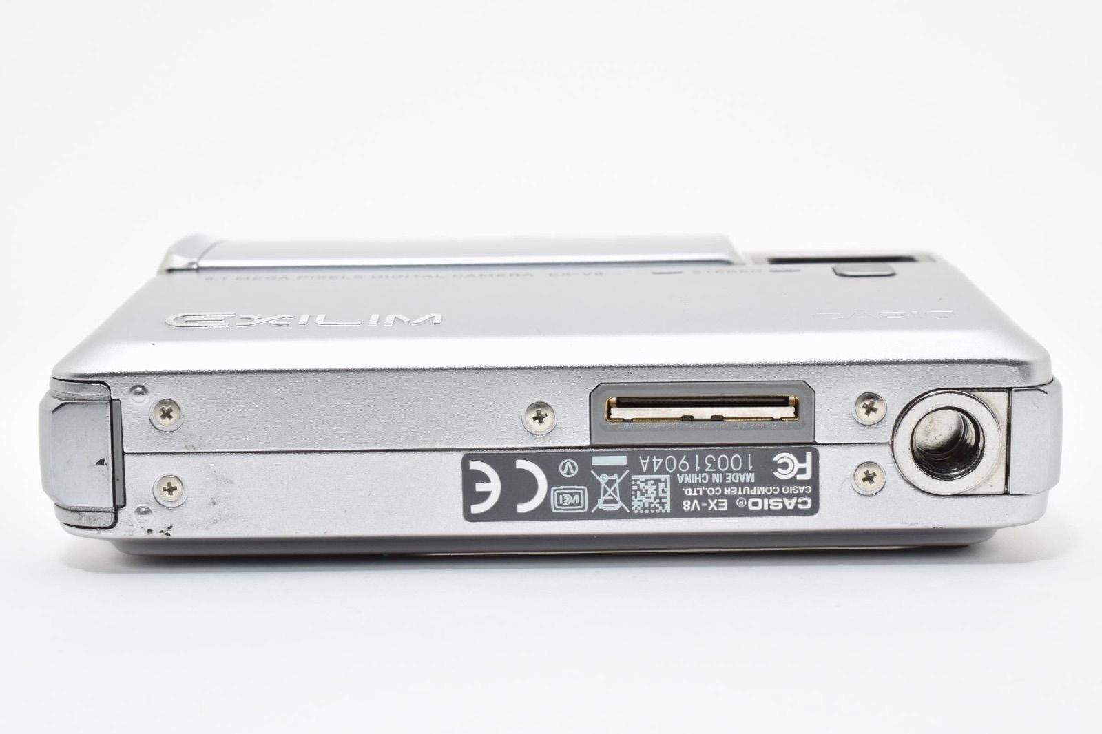 美品】 カシオ CASIO EXILIM EX-V8 コンパクトデジタルカメラ - メルカリ