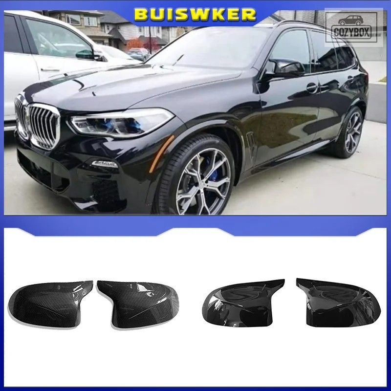 BMW F25 X3 F26 X4 F15 X5 F16 X6 14-18 カーボンスタイル リアビュー サイド ミラー 