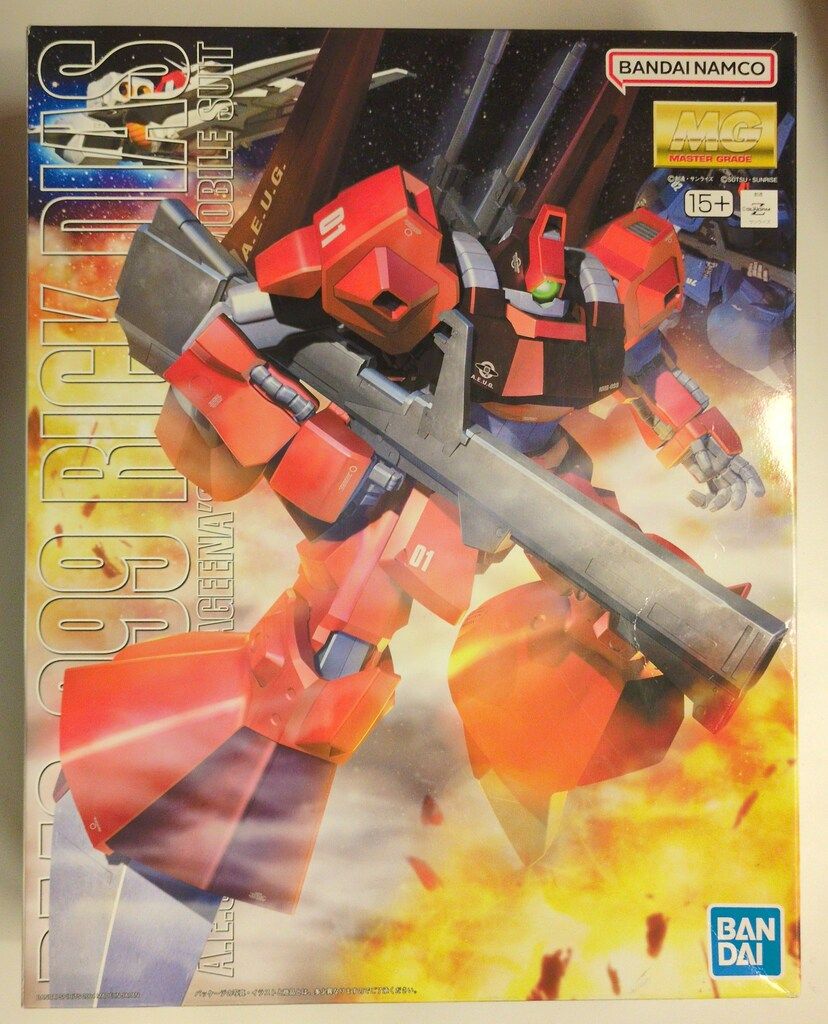 BANDAISPIRITS MG 1/100 バンダイナムコ版 リック・ディアス(クワトロ・バジーナカラー)