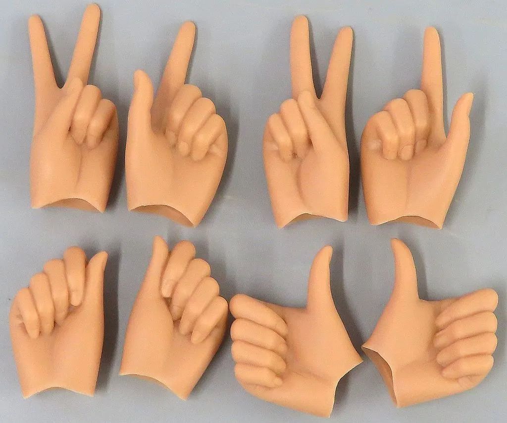 【中古】ドールアクセサリー 60cm/DD/スマートドール用 Option Hand Pack 1 for girls (Tea)