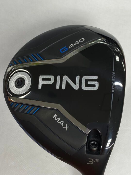 ピン　G440 MAX　15度　TOUR 2.0 CHROME 65　Sフレックス　フェアウェイウッド　中古　ゴルフドゥ！倉敷笹沖店【最短即日発送】