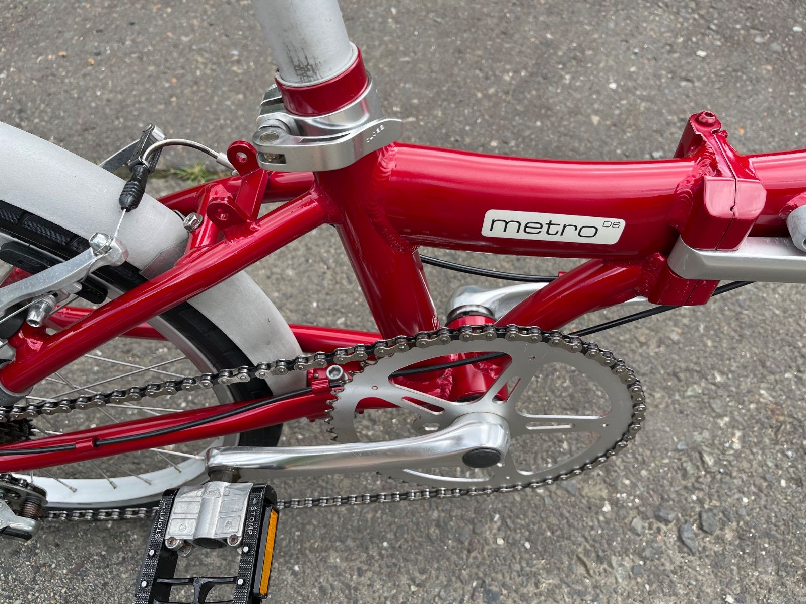 0420【即乘】送料無料 ダホン DAHON 折り畳み自転車 metro D6 SHIMANO