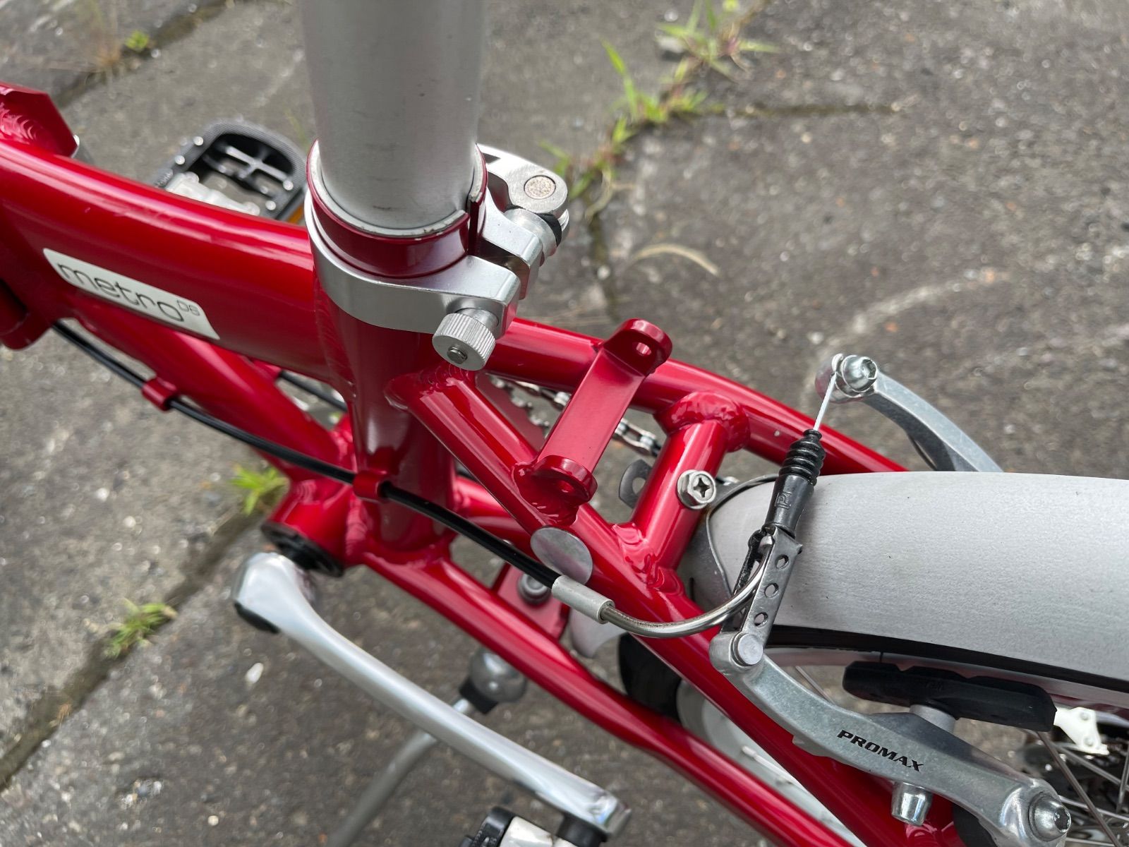 0420【即乘】送料無料 ダホン DAHON 折り畳み自転車 metro D6 SHIMANO