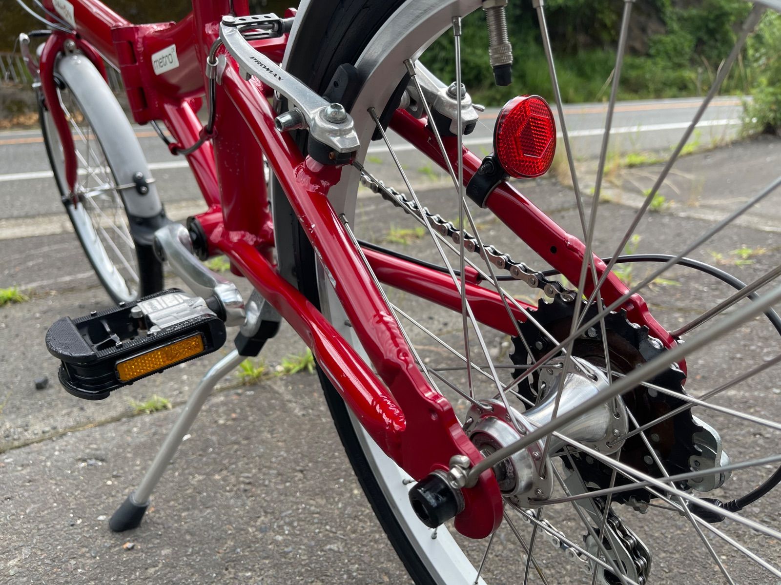 0420【即乘】送料無料 ダホン DAHON 折り畳み自転車 metro D6 SHIMANO