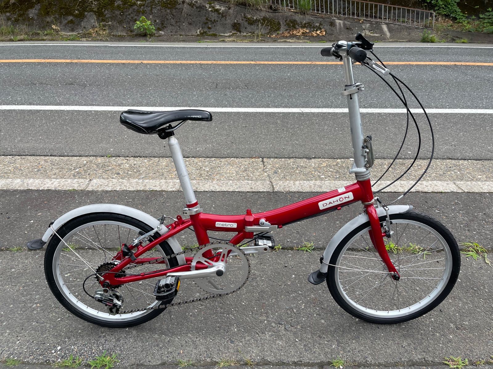 0420【即乘】送料無料 ダホン DAHON 折り畳み自転車 metro D6 SHIMANO