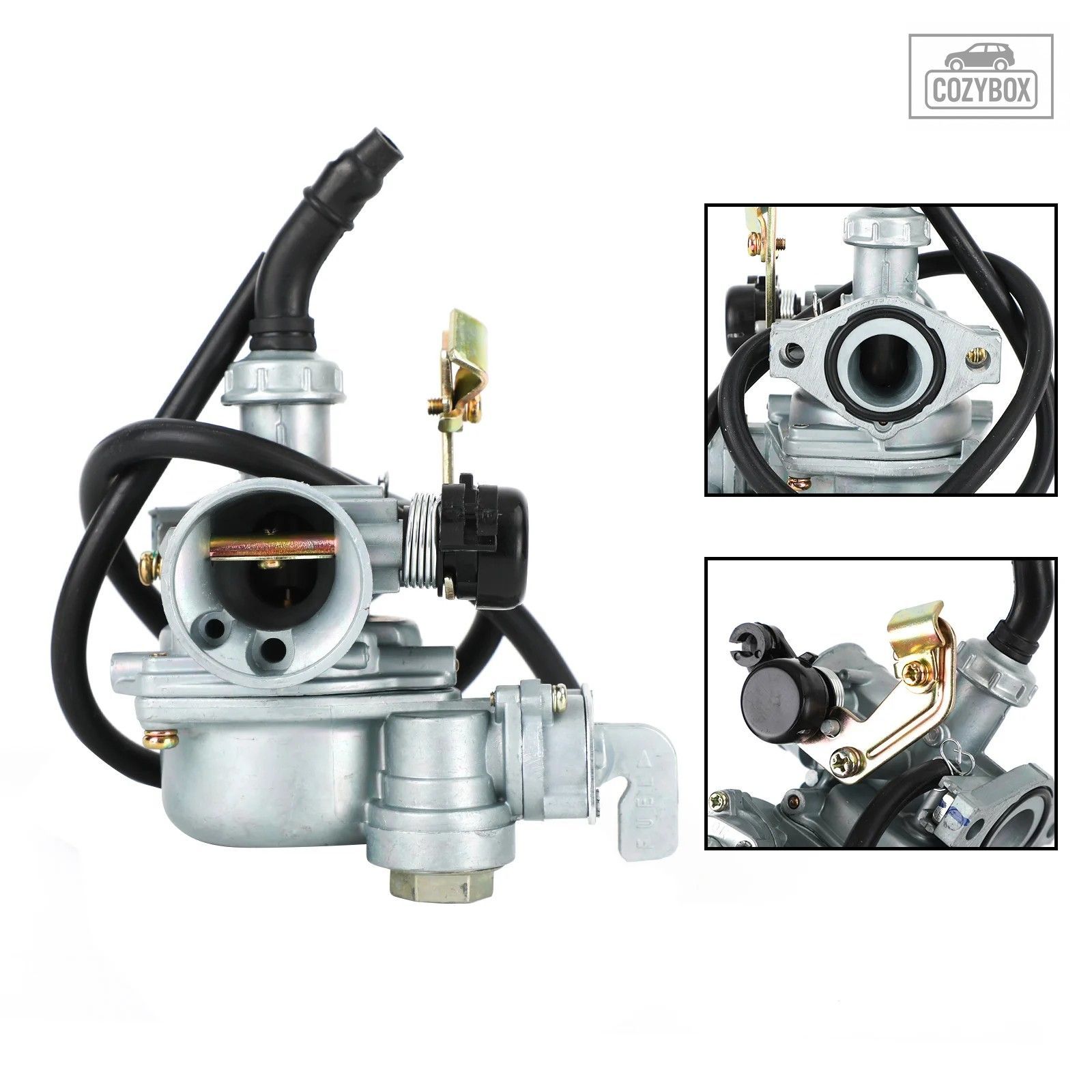 Artudatech キャブレター Carb PZ19 50cc 70cc 90cc 110cc ダートバイク ピットバイク