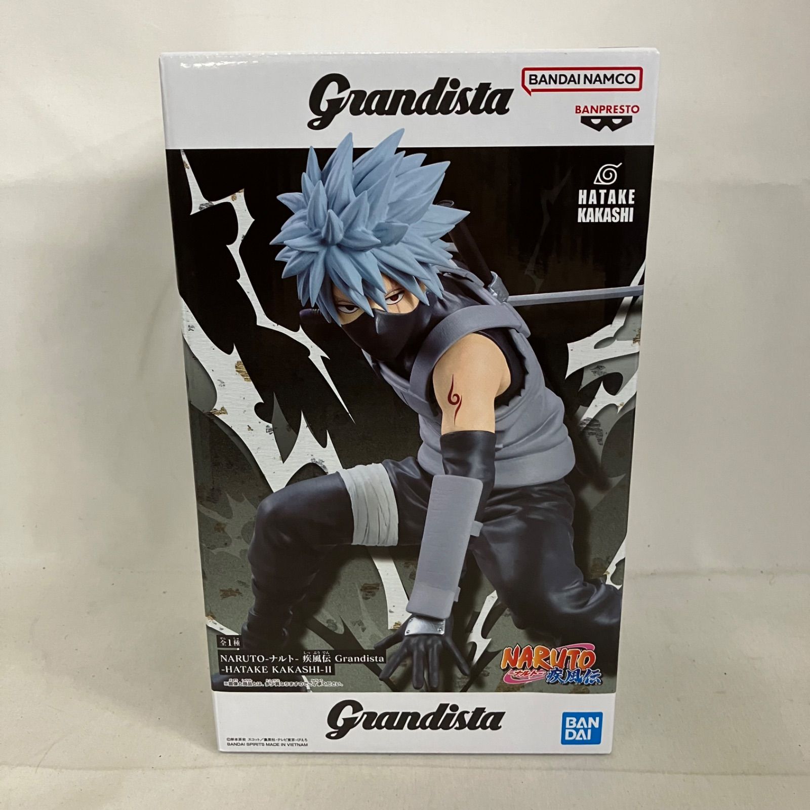 未開封 NARUTO疾風伝 Grandista はたけカカシⅡ フィギュア 5個セット 